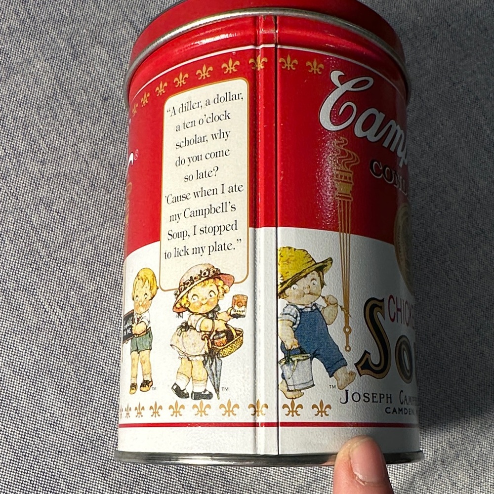 Campbell's Red and White Decorative Storage Tin - Picture 4 of 8